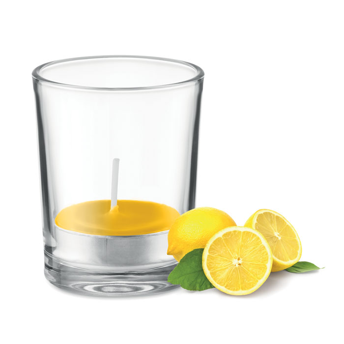 Lumânare aromatizată în sticlă MO9734-08