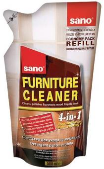 Detergent mobila Sano Furniture Cleaner - Rezerva 500 ml