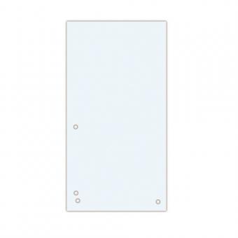 Separatoare carton pentru biblioraft, 190 g/mp, 105 x 235mm, 100/set, DONAU Duo