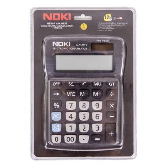 CALCULATOR BIROU 12DIG HCS002 NEGRU NOKI