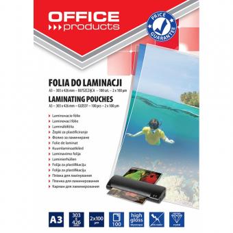 Folie pentru laminare, A3 100 microni 100buc/top Office Products