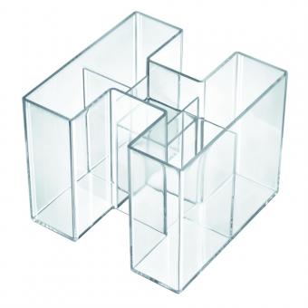 Suport pentru instrumente de scris, HAN Bravo - transparent cristal