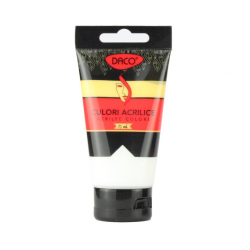 CULORI ACRIL 75ML DACO ALB TITAN CU375UW