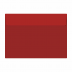 Plic color siliconic DACO PC13A 13x18 cm Rosu Christmas