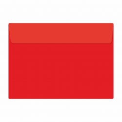 Plic color siliconic DACO PC13B, Rosu