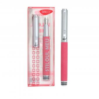 Stilou metalic DACO, ST111RZ, Roz