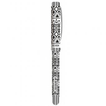 Stilou metalic decorat ECADA 93405