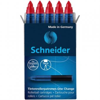 Rezerva SCHNEIDER One Change, pentru roller One Change, 5 buc/set - rosu