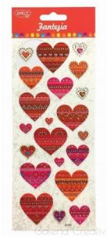 Abtibild Fantezia inimi 10x23cm Daco AB055