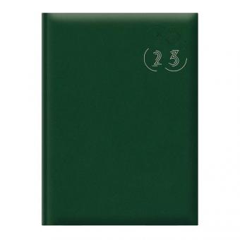Agenda ARTILUX A4 datata, hartie ivory, coperta verde