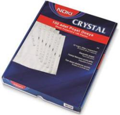 Folie protectie A4 Cristal 100/set 90microni Noki