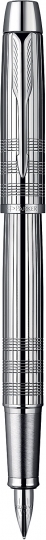 Stilou  Parker IM Premium Shiny Chrome Chiselled CT