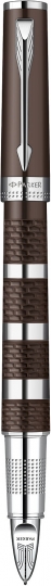 5th element  Parker Ingenuity Large Daring Brown Metal and Rubber CT