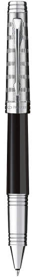 Roller  Parker Premier Laque Black Custom Tartan ST