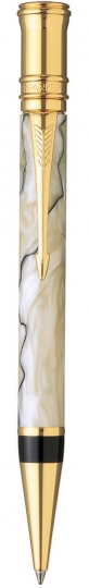 Pix  Parker Duofold Pearl and Black GT