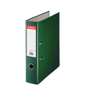 Biblioraft plastifiat 7.5 cm verde economy ESSELTE