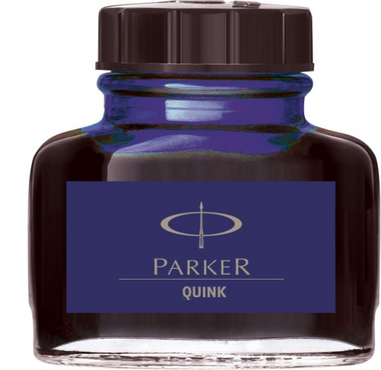 Albastru inchis permanent  Parker Calimara Quink