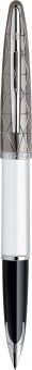 Stilou Waterman Carene Contemporany White and Gunmetal ST