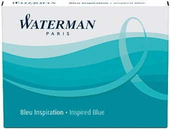 Inspired Blue permanent Waterman Cartus Standard