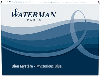 Mystery Blue permanent Waterman Cartus Standard