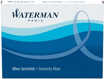 Serenity Blue lavabil Waterman Cartus Standard
