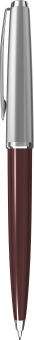 Creion Mecanic 0.7 Scrikss Metropolis 78 Burgundy Chrome CT