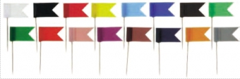 Stegulete colorate, 20/cutie, ALCO - alb