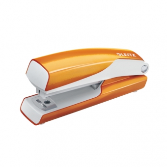 Capsator LEITZ Mini 5528, 10 coli - portocaliu metalizat