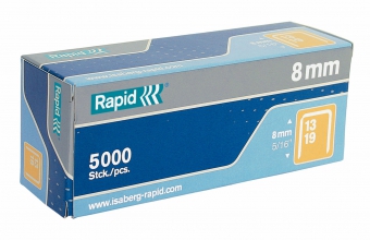 Capse RAPID 13/10, 5000 buc/cutie - pentru pistol de capsat RAPID M10Y