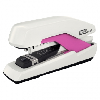 Capsator Rapid Supreme Omnipress SO30 Half Strip, 30 coli - alb/roz
