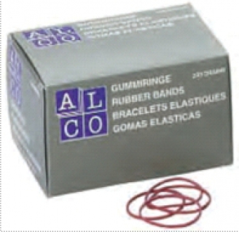 Elastice pentru bani,  250g/cutie, D 85 x 1,5mm, ALCO