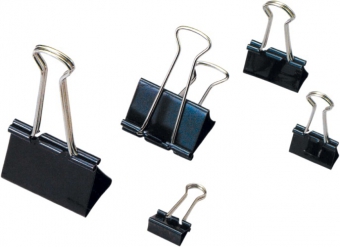Clip hartie 32mm, 12buc/cutie, ITERNET - negru