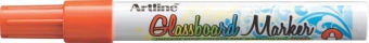 Marker pentru tabla de sticla ARTLINE Glassboard, varf rotund 2.0mm - portocaliu fluorescent