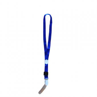 Lanyard textil, 15mm latime, KEJEA - albastru