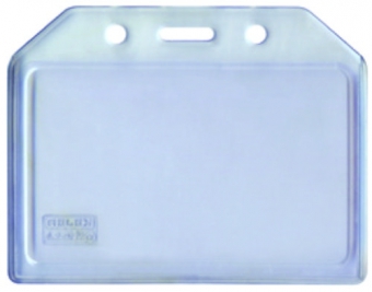 Buzunar PVC flexibil, pentru ID carduri,  85 x  54mm, orizontal, 5 buc/set, KEJEA - transparent