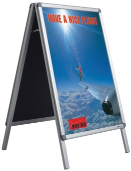 Stand metalic pentru postere A1 (84 x 59 cm), SMIT A-board