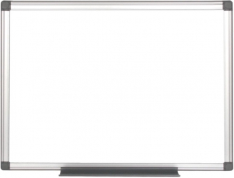 Tabla alba magnetica cu rama din aluminiu, 120 x 240 cm, suprafata emailata, Optima