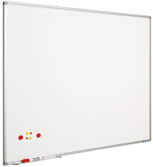Tabla alba magnetica 120 x 180 cm, profil aluminiu SL, SMIT