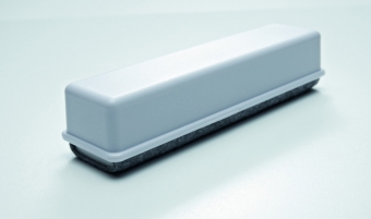 Burete magnetic extra strong, pentru table de sticla, din pasla alba, SMIT