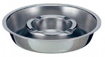 Scrumiera metalica pentru masa, D16 cm, VEPA BINS - stainless steel