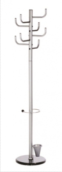 Cuier metalic argintiu,172/40cm, ALCO