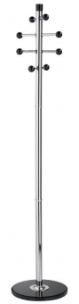 Cuier metalic cromat, 175/38cm, ALCO