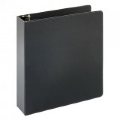 Caiet mecanic A5 cu 2 inele negru AURORA