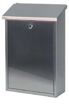 Cutie postala metalica, dimensiuni (L x l xh) cm: 25 x 10 x 39, VEPA BINS - antracit