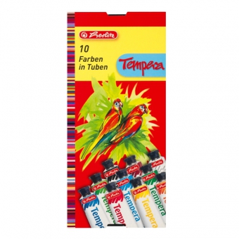 Acuarele tempera 16ml/culoare set 10 culori