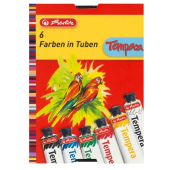 Acuarele tempera 16ml/culoare set 6 culori