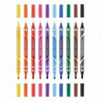 Fineliner+carioca My.Pen set 10 ambalaj transparent