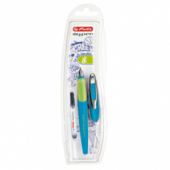 Stilou My.Pen penita L albastru/neon - blister