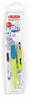 Stilou My.Pen penita M lemon/albastru intens - blister