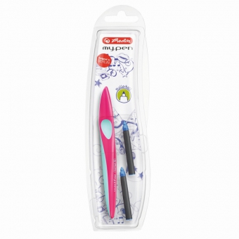 Roller My.Pen roz/turcoaz - blister